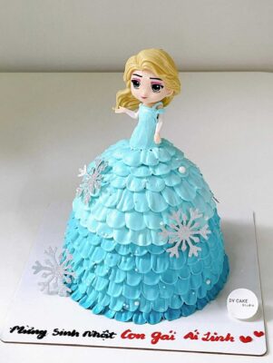 Mẫu bánh sinh nhật công chúa tại Dy Cake