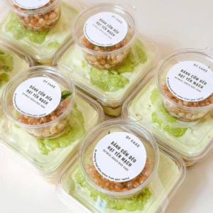 Bánh cốm dẻo hạt yến mạch