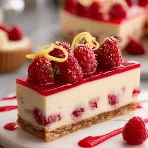 Cheesecake phúc bồn tử